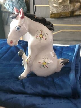 Italian Hand Painted Piggy Bank